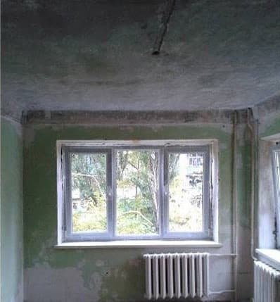 Состояние комнаты до уборки